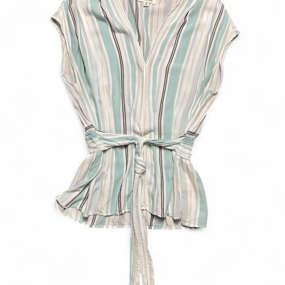 Max Studio Women's Striped Blouse